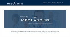 Desktop Screenshot of medlanding.com